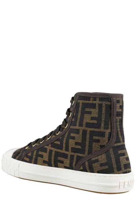 fendi sneakers womens price|fendi designer high top sneakers.